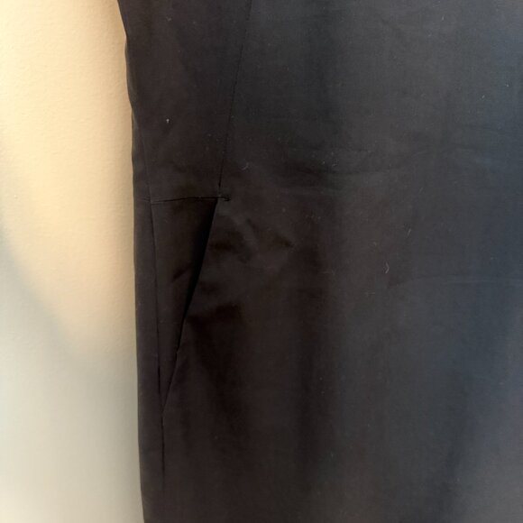 Jil Sander - Classic simple LBD short sleeved Black Dress - Picture 2 of 4